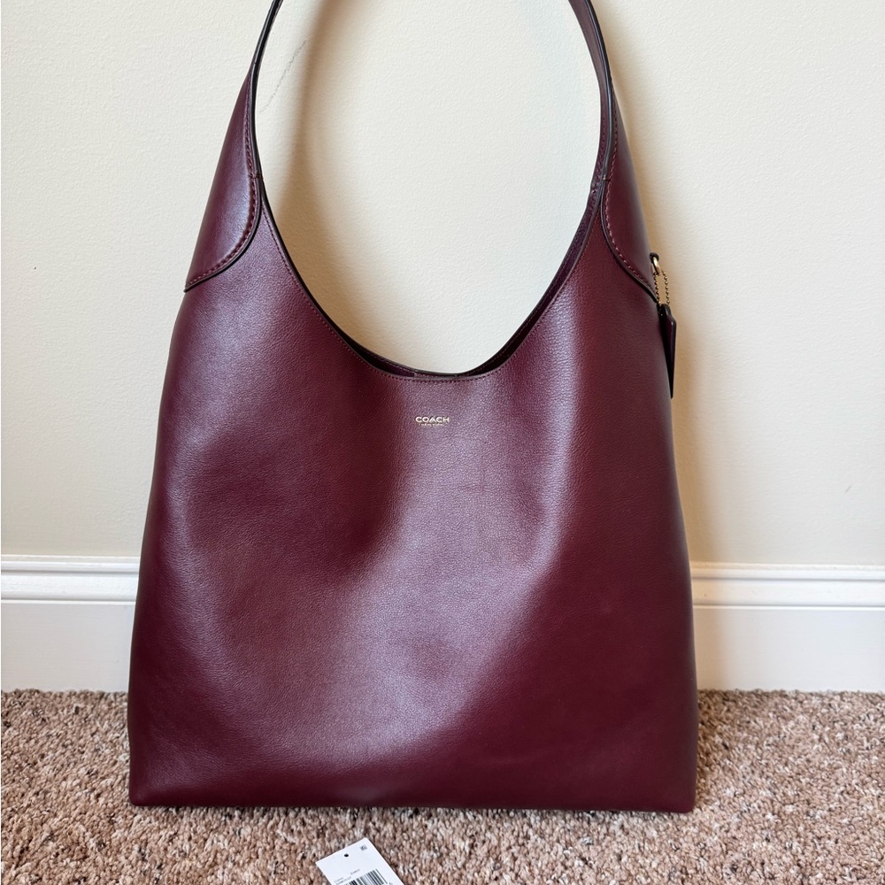 Coach Brooklyn 39 in Merlot - Picture 2 of 7